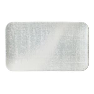 Churchill Makers Collection Jute Grey Organic Rectangular Plate 270 x 160mm (Pack of 12) - CU688 - 1
