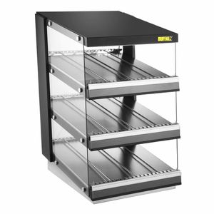 Buffalo Sloped Chute Food Warmer 3 Shelf - HW926 - 1