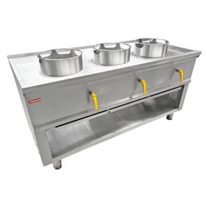 Diamond 3 Burner Wok Stove - HY190 - 1