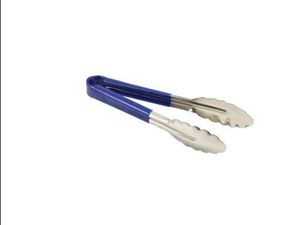 Genware Colour Coded S/St. Tong 23cm Blue - 1