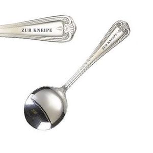 Custom Branded Soup Spoon Jesmond Pattern (17.5cm) - 1
