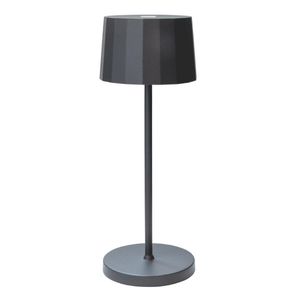 Steelite Octa Mini LED Rechargeable Table Lights Dark Grey 76x203mm (Pack of 6) - VV4664 - 1