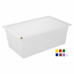 Hygiplas Click Polypropylene 1/1 Gastronorm Tray 200mm (2 Pack) - FZ088 - 3