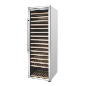 Polar G-Series Single Zone Wine Fridge Stainless Steel 192 bottles - GM889 - 1