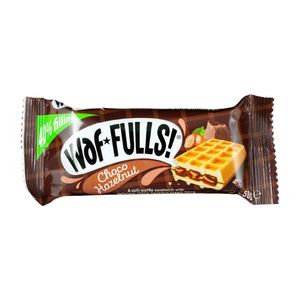 Waffulls! Waffles Cocoa & Hazelnut Cream 50g (12 Pack) - KA601 - 1