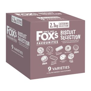Fox's Favourites Catering Biscuit Assortment 350g (6 Pack) - KA657 - 1