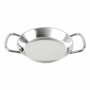 Olympia Table Presentation Mini Paella Pan Stainless Steel 150mm - HY104 - 3