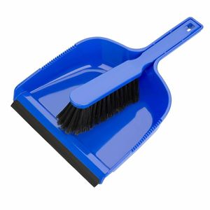 Jantex Dustpan & Brush Set - Blue - HZ843 - 1