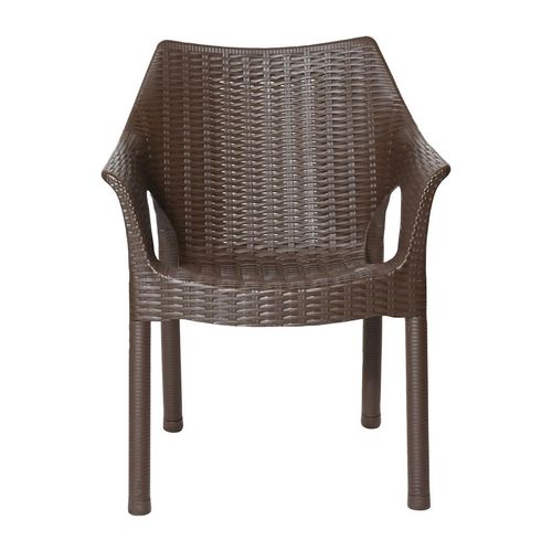 Bolero Elements Polypropylene Armchairs Dark Brown (4 Pack) - JA911 - 2