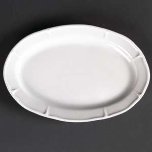 Olympia Rosa Oval Plates 229x 154mm - Case  - GC700 - 1