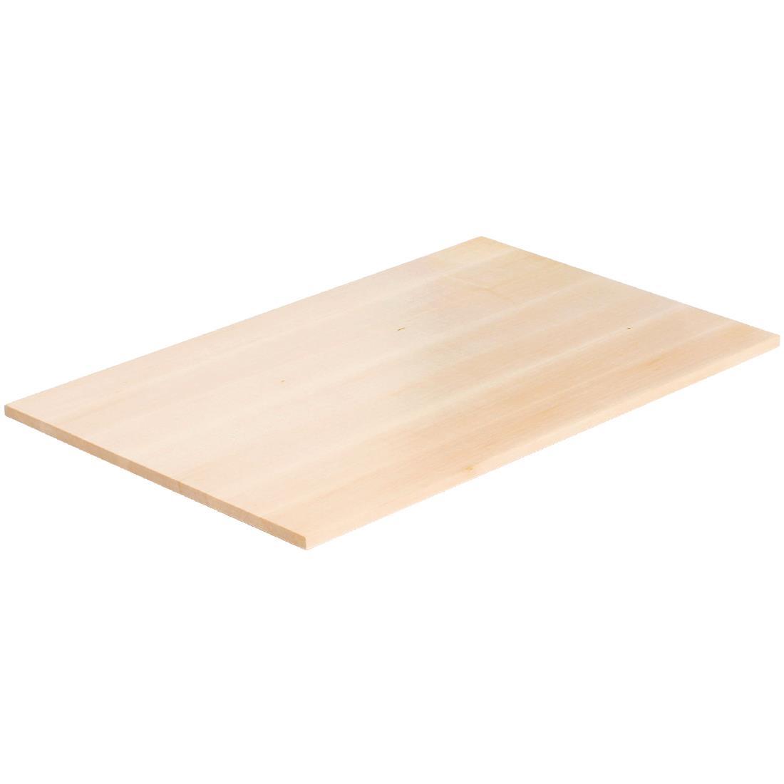 APS Frames Maple Wood 1/1 GN Cutting Board - Each - GC907 - 1