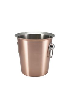 GenWare Copper Plated Wine Bucket With Ring Handles - 26203C - 1