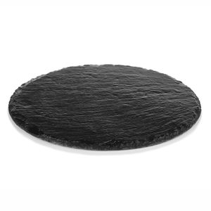 Pujadas Thick Round Slate Serving Tray Diameter200mm - 1