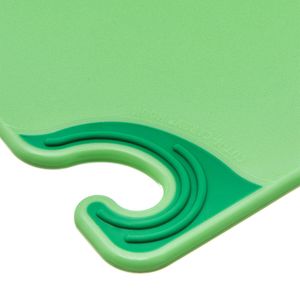 San Jamar Green 9x12 Saf-T-Grip® Cutting Board - 3