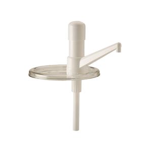 Cambro ColdFest Round Fixed Nozzle Pump with Clear Cover - 1