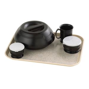 Cambro Diameter254mm Black Insulated Dome - 3