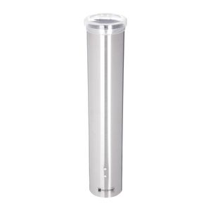 San Jamar 16 Stainless Steel Small Water Cup Dispenser - 1