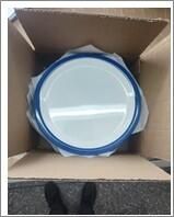 GenWare Melamine Blue Band Plate 22.5cm/ 9 (Pack of 12) - MEL9PL-BLB - 10