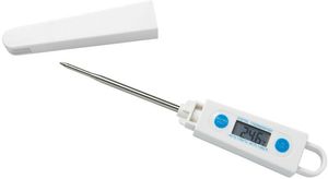 Ip54 Pocket Stainless Steel Digital Meat Thermometer -40 °c To +200 °c - 11259-01 - 1