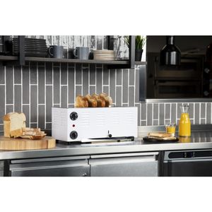 Rowlett Regent 6 Slot Toaster White with Duraheat Elements - HW906 - 3