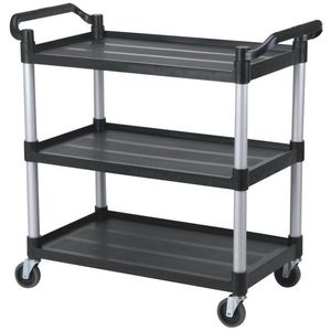 Service Trolley 102 X 49 X 100Cm Black - CPTR-02 - 1