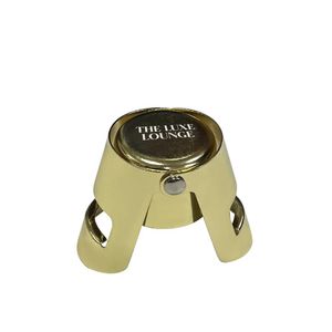 Custom Branded Gold Champagne Stopper - C7164 - 1