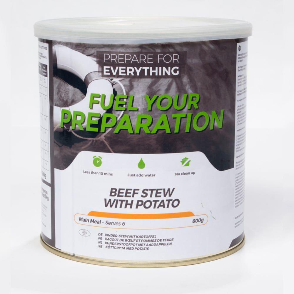 Fuel your preapartion Beef Stew Tin camping outdoor meal