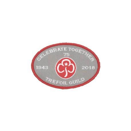 Trefoil Guild 75th Anniversary Woven Badge