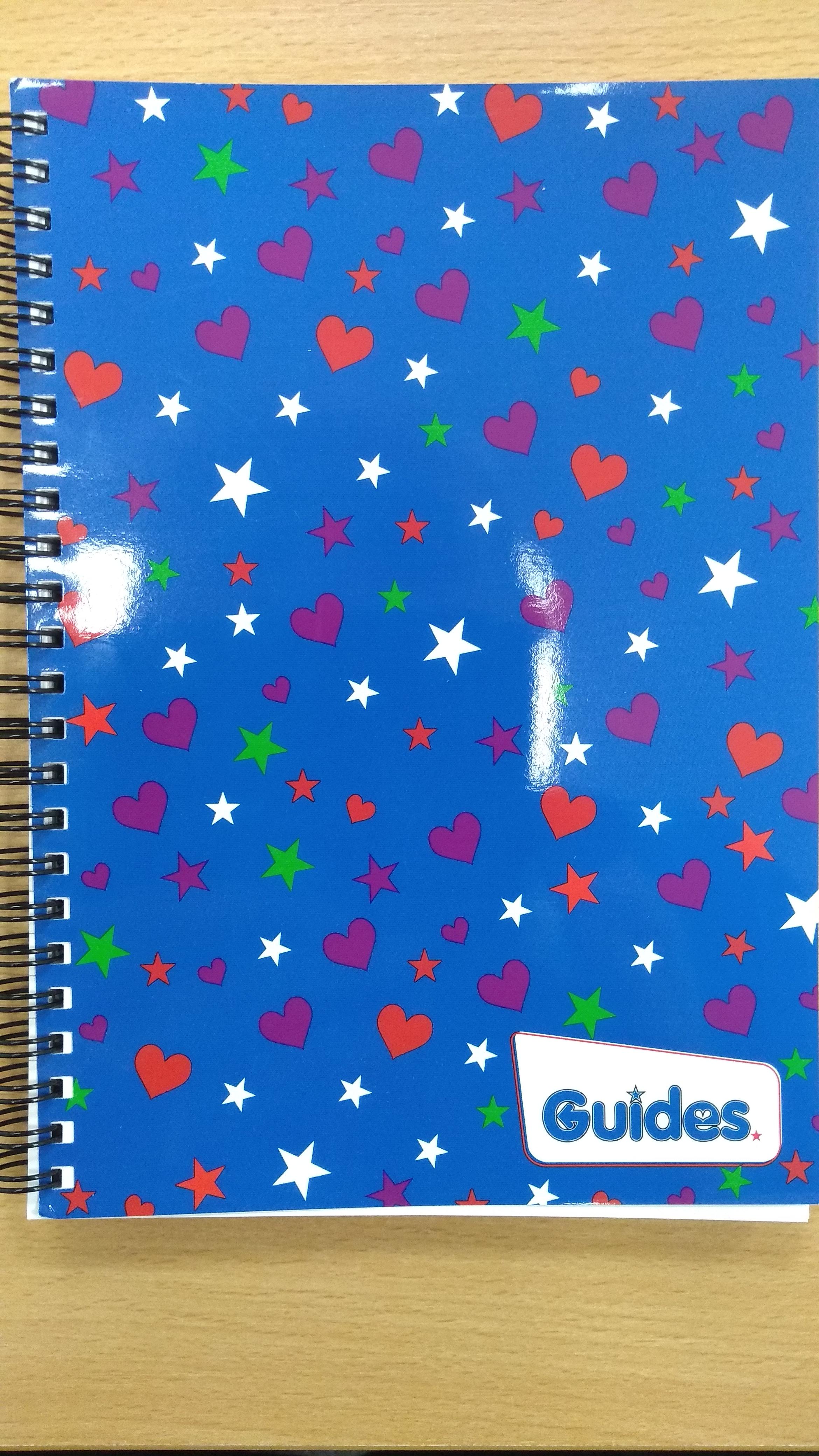 Guides A5 note book lined