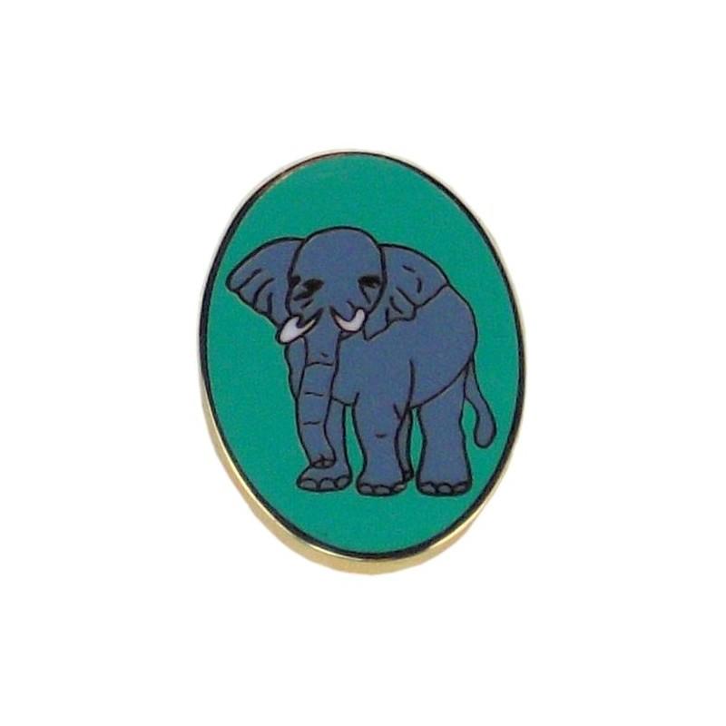 Elephant Patrol Emblem Metal Badge- Girl Guiding