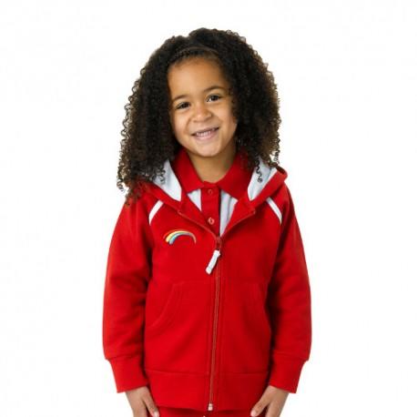 Rainbows Section zip hoodie - Girl Guiding