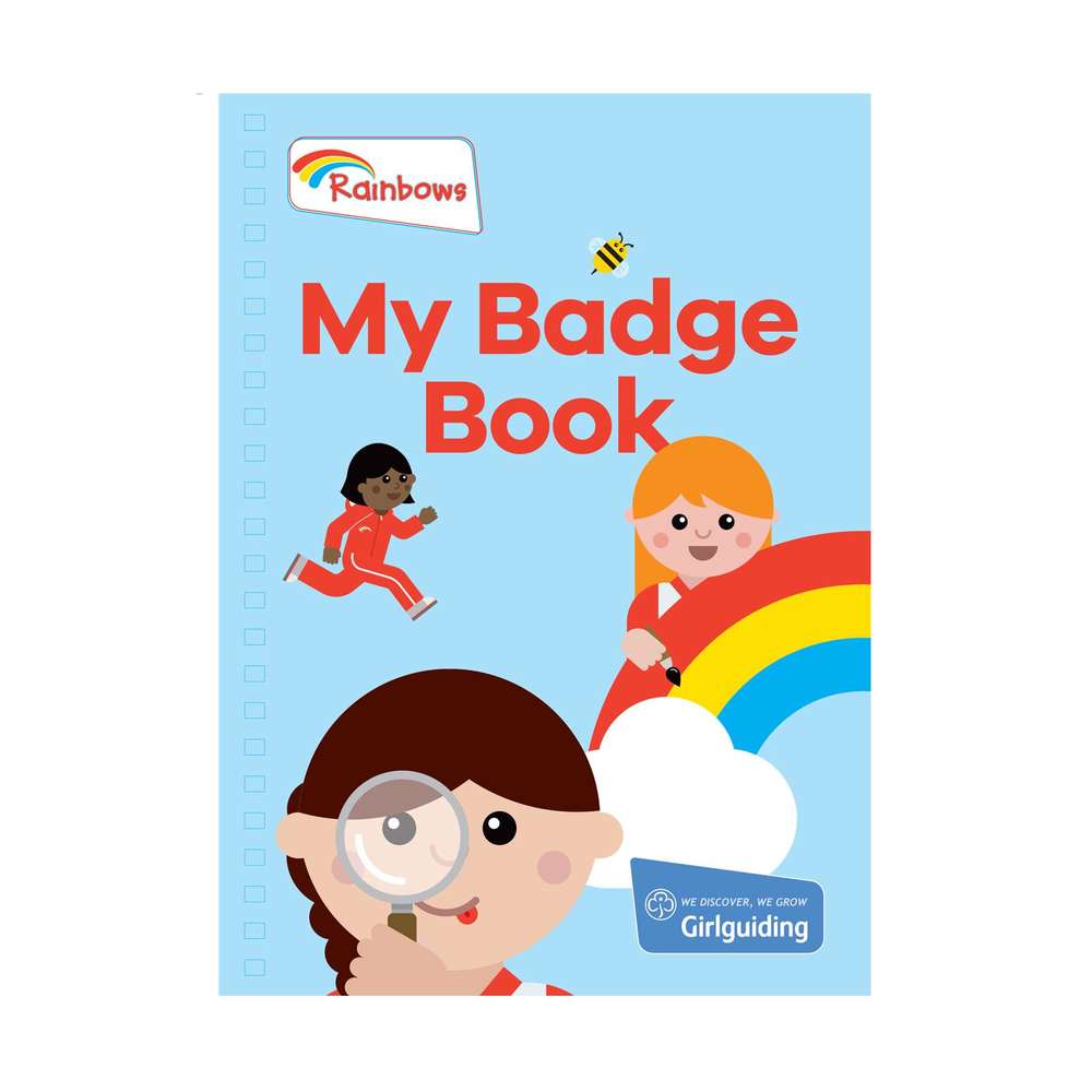 Rainbow Girl Guiding Badge Book