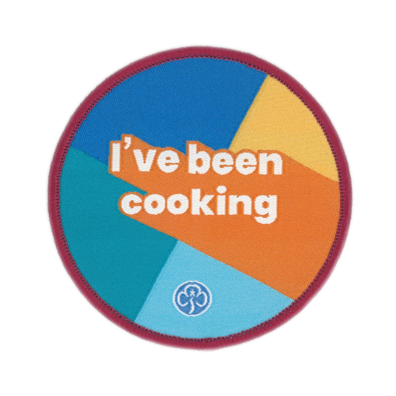I've Been Cooking Woven Badge- All sections