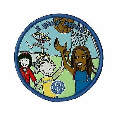 Girlguiding I Play Sport Woven Badge- All sections