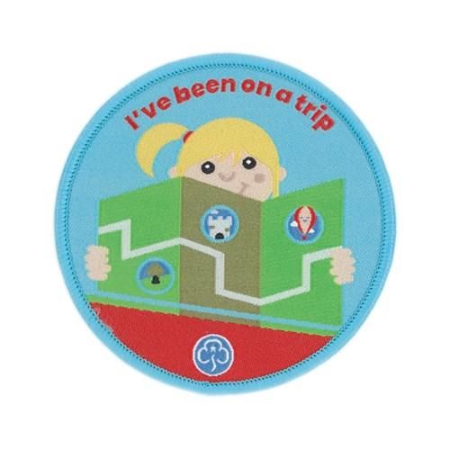 Rainbows I've Been On A Trip Woven Badge