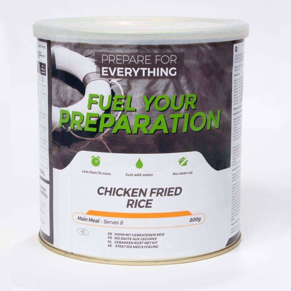 Fuel your preapartion Chicken Fried Rice Tin camping outdoor meal
