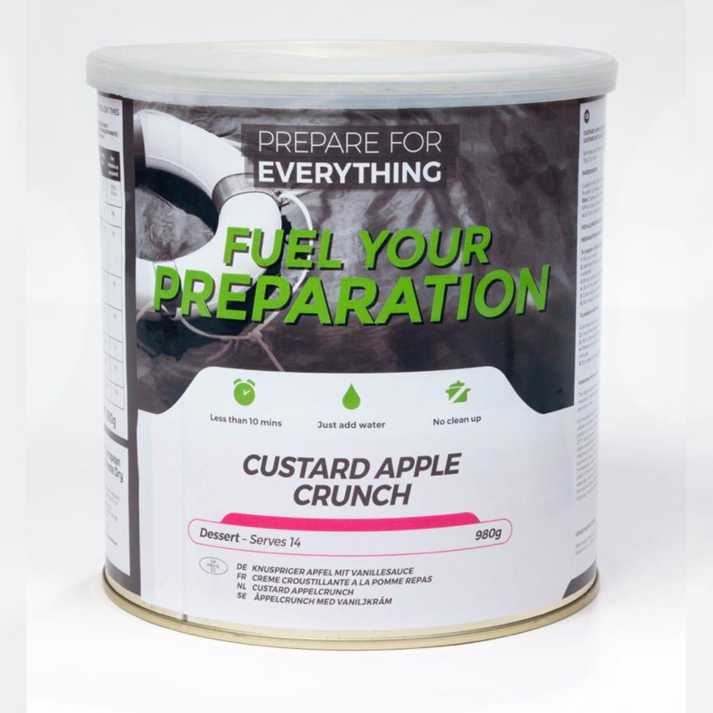Fuel your preapartion  Custard Apple Crunch Tin camping outdoor meal