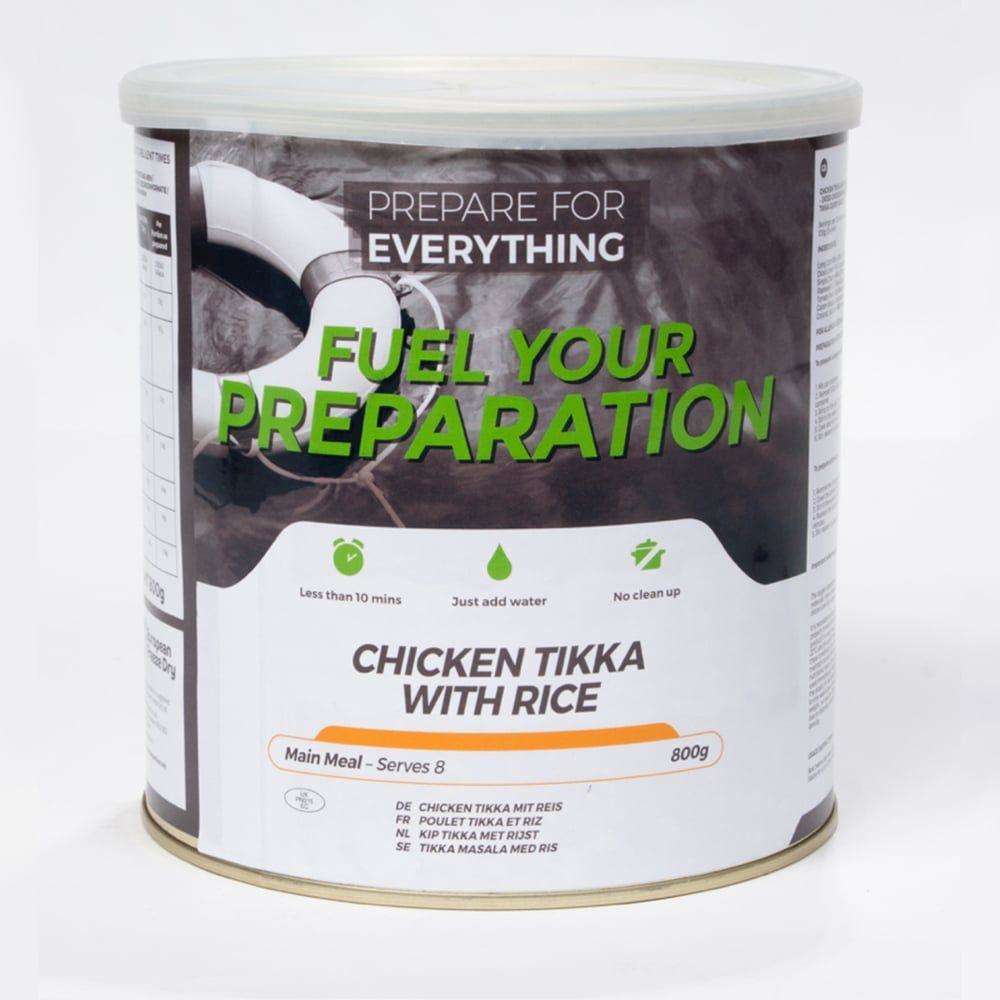 Fuel your preapartion Chicken Tikkas Masala Tin camping outdoor meal