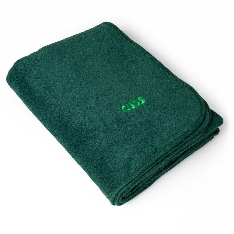 Cub Scouts Bedding Blanket Green Camping Sleepovers