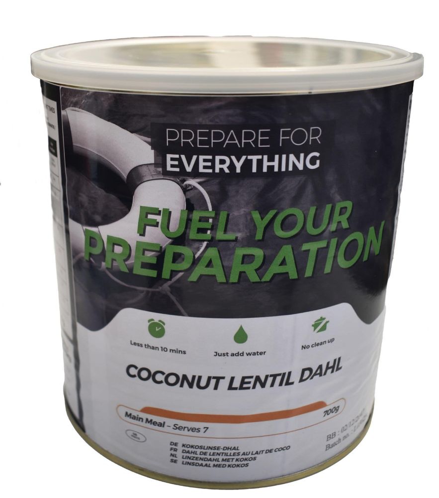 Coconut Lentil Dahl Tin Fuel Your Preparation