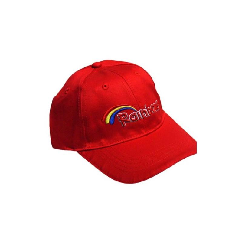 Rainbows Baseball Cap Red Uniform One Size Hat