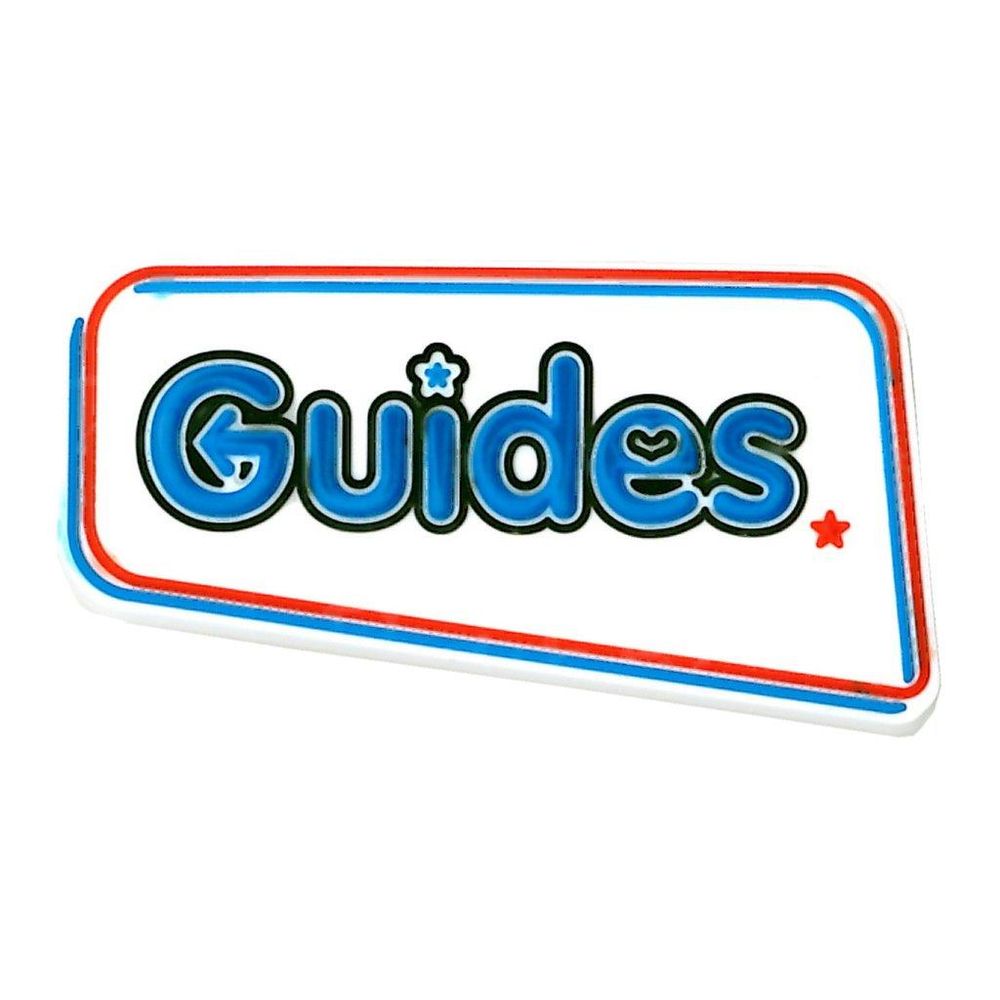 Guides PVC Pin Badge- Girlguiding
