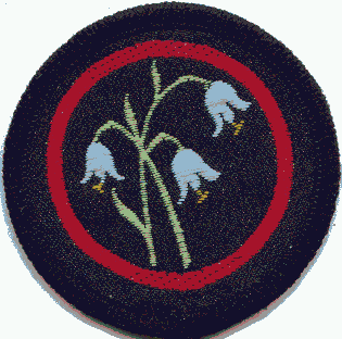Guides Old Harebell Patrol Woven Badge