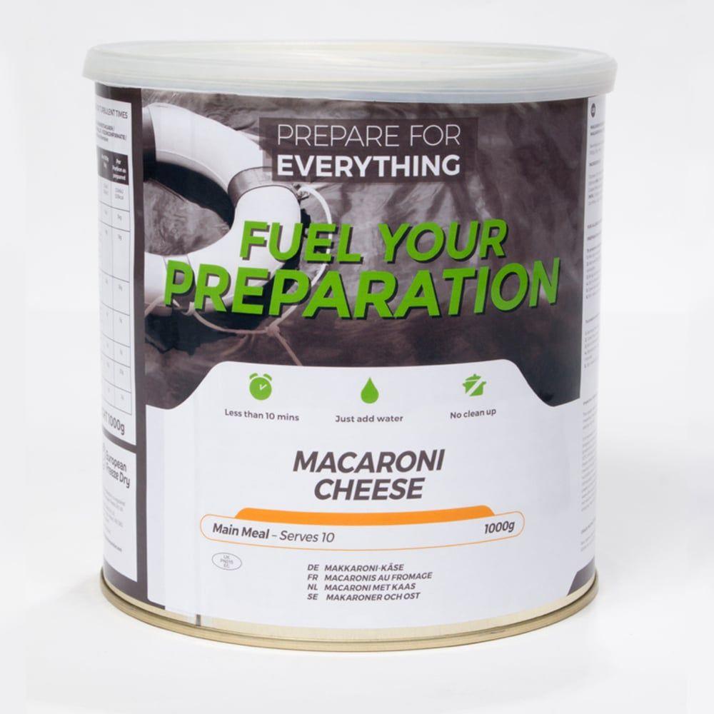Fuel your preapartion Macaroni Cheese Tin camping outdoor meal