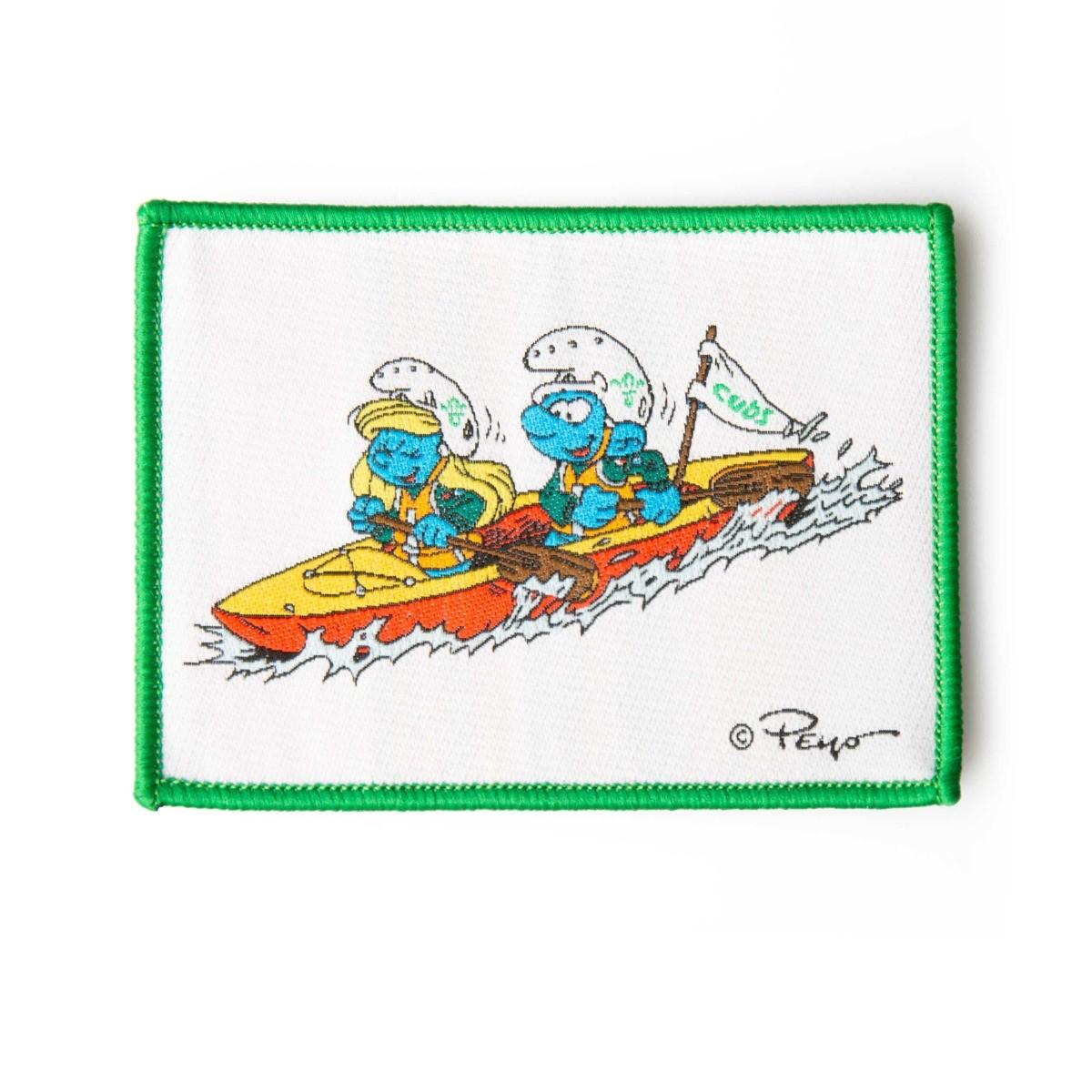 Cub Scouts Smurf Blanket Badge