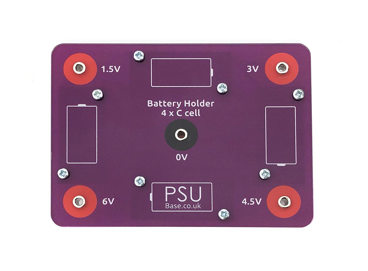 4 x C cell Battery Holder