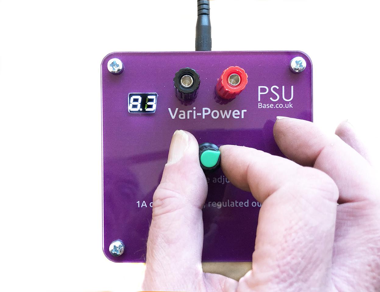 Vari-Power Continuously Variable power supply, 1A
