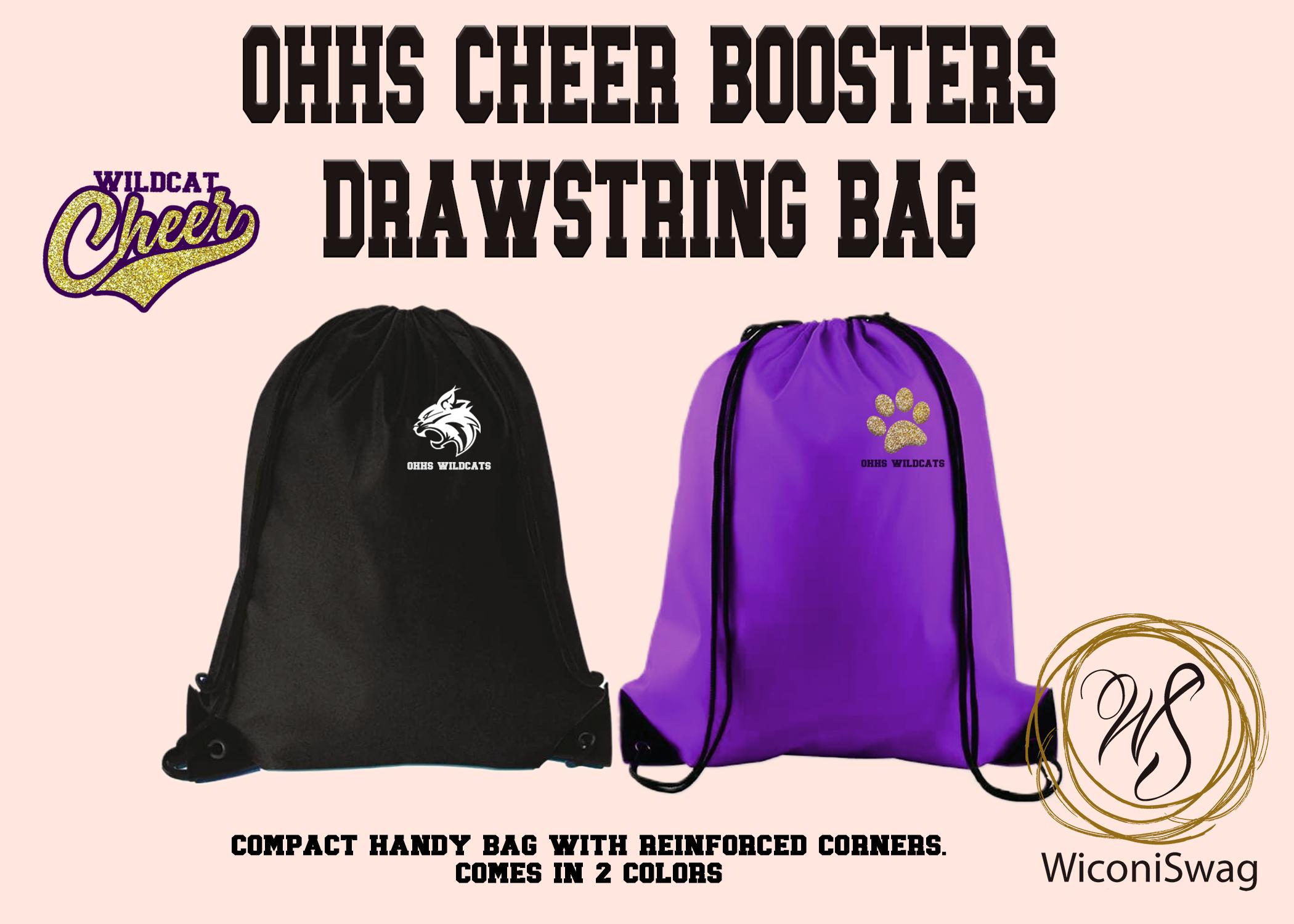 sport bag, cheer boosters, ohhs, go wildcats