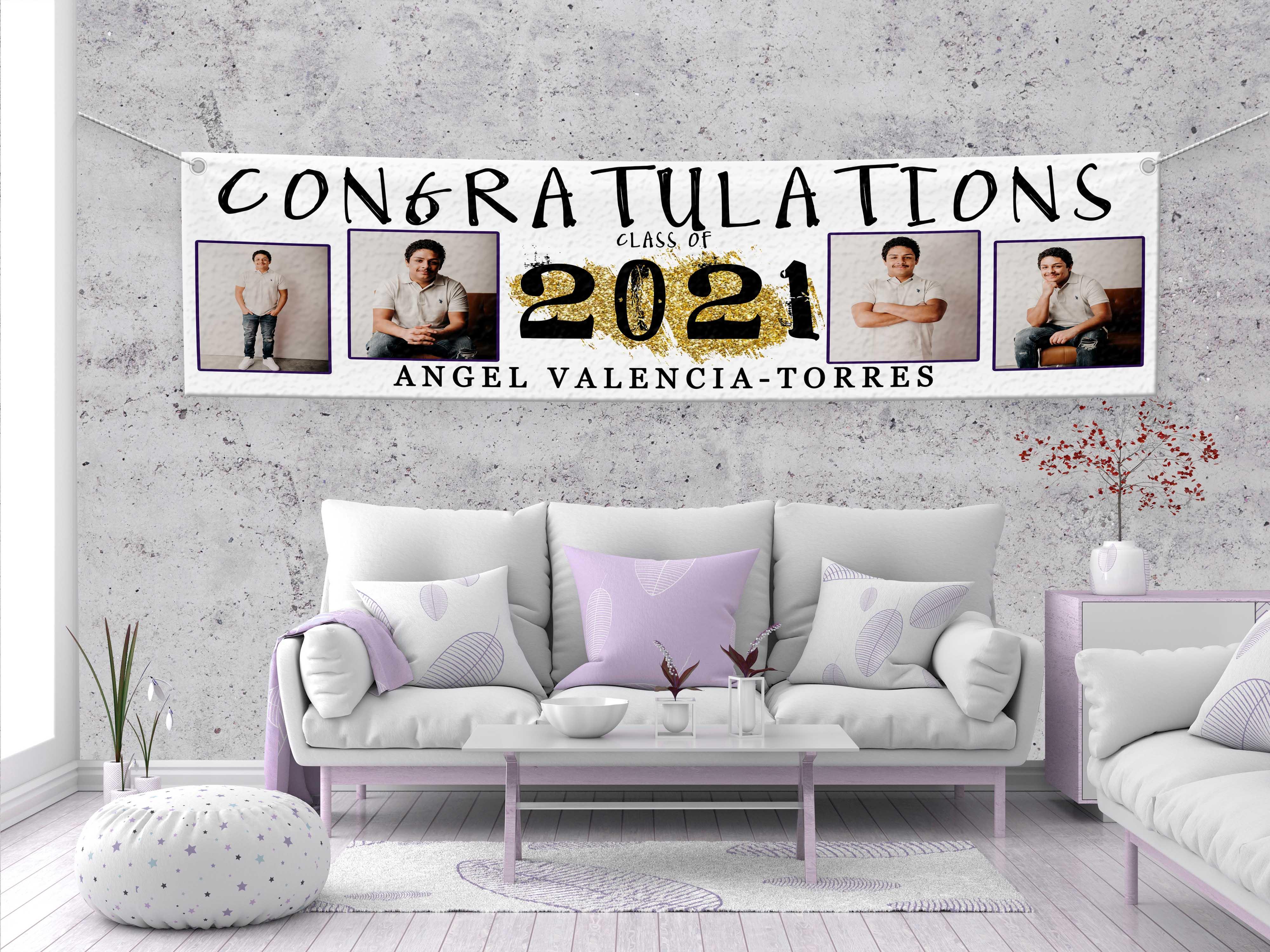 graduation, party sign, vinyl banner, 2024