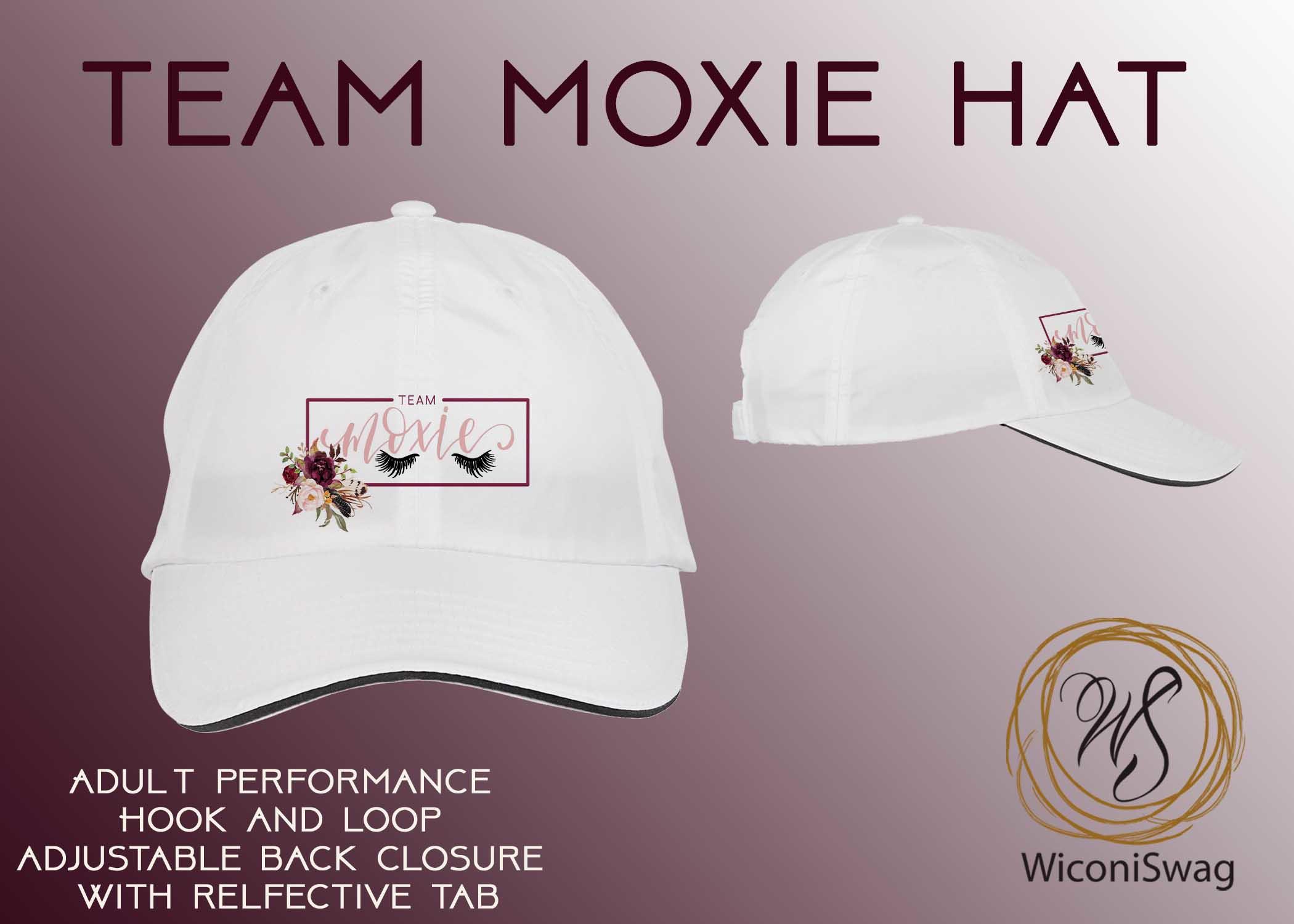 moxie hat, team gear